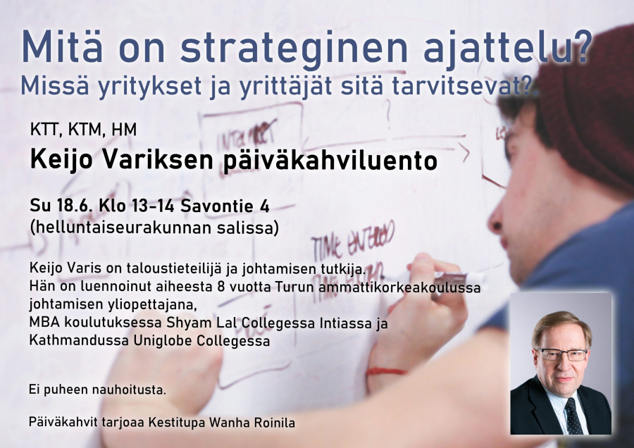 Yrittäjien päiväkahvitilaisuus